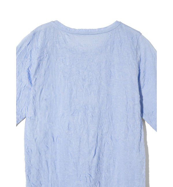 MIDIUMISOLID「MIDIUMISOLID for Ladies シースルークルーネックハーフスリーブインナー」|Tシャツ・カットソー|