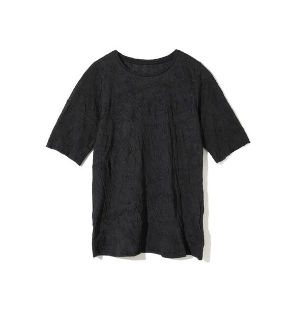 MIDIUMISOLID「MIDIUMISOLID for Ladies シースルークルーネックハーフスリーブインナー」|Tシャツ・カットソー|