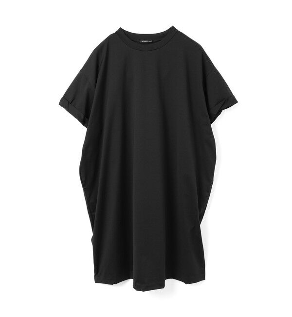 mizuiro ind「mizuiro ind ロールアップスリーブワイドワンピース」|ワンピース|