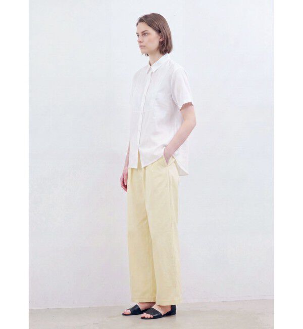 MARMARMAR「MARMARMAR ハンドステッチショートシャツ」|シャツ・ブラウス|