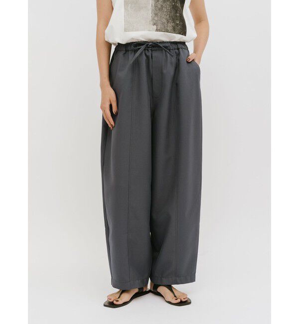 MIDIUMISOLID「MIDIUMISOLID for Ladies バレルフォームパンツ」|その他|