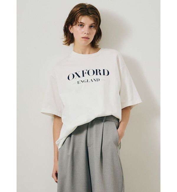 MARMARMAR「MARMARMAR プリントTシャツ(oxford)」|Tシャツ・カットソー|