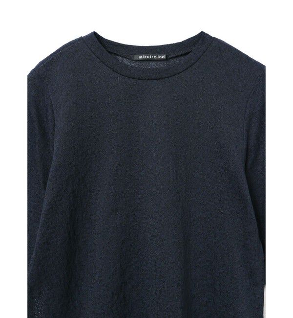 mizuiro ind「mizuiro ind レースジャカードプルオーバー」|Tシャツ・カットソー|