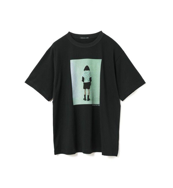 mizuiro ind「mizuiro ind フォトプリントＴ」|Tシャツ・カットソー|ブラックA
