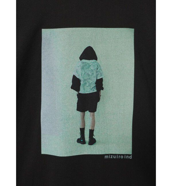mizuiro ind「mizuiro ind フォトプリントＴ」|Tシャツ・カットソー|