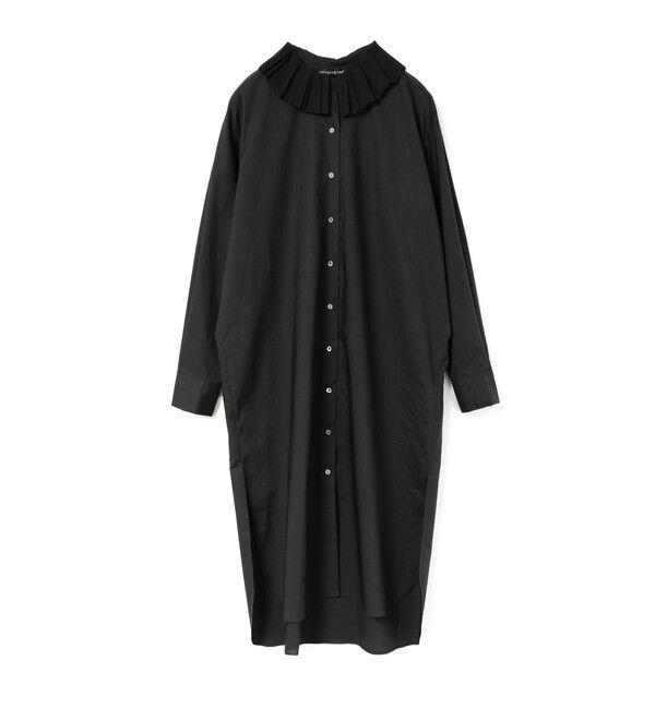 mizuiro ind「mizuiro ind プリーツカラーワンピース」|ワンピース|