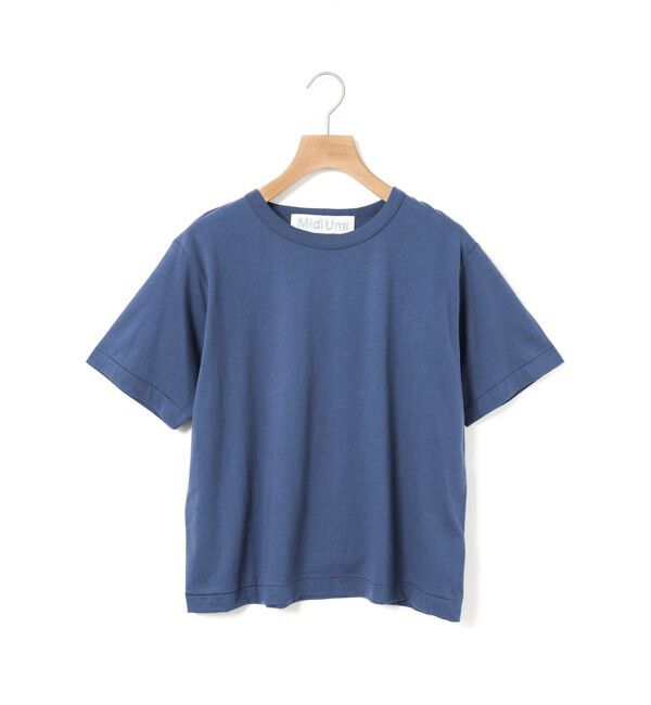 MidiUmi「MidiUmi ベーシックTシャツ」|Tシャツ・カットソー|ネイビー
