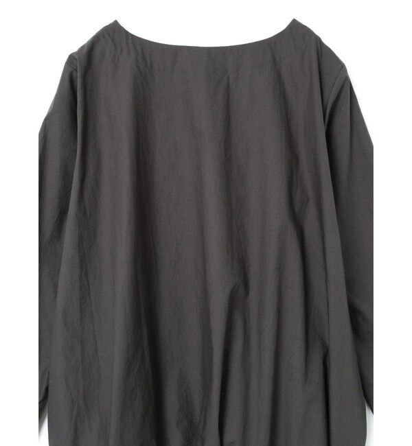 mizuiro ind「mizuiro ind ドローストリングクルーネックプルオーバー」|Tシャツ・カットソー|