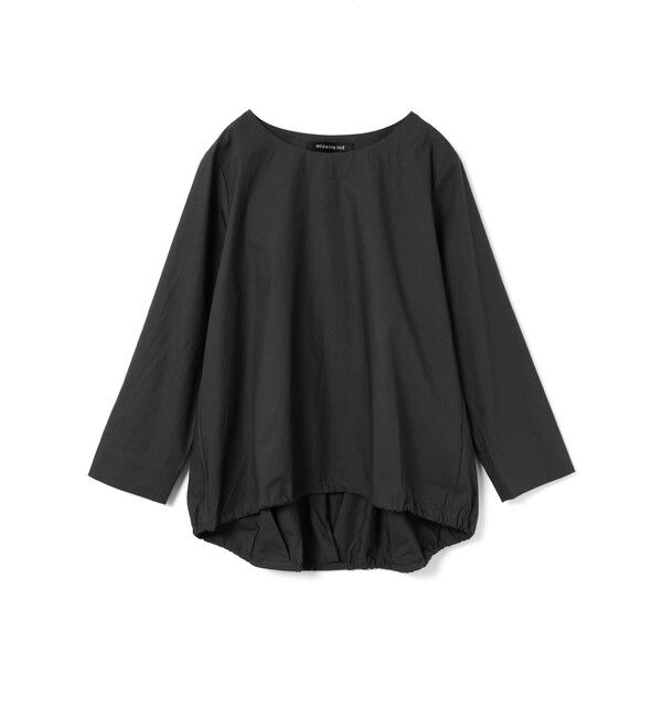 mizuiro ind「mizuiro ind ドローストリングクルーネックプルオーバー」|Tシャツ・カットソー|