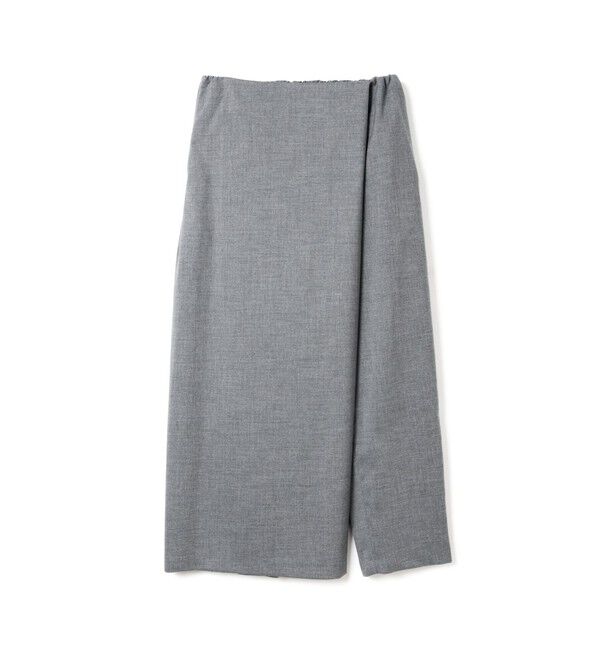 mizuiro ind「mizuiro ind ラップライクパンツ」|その他|グレー