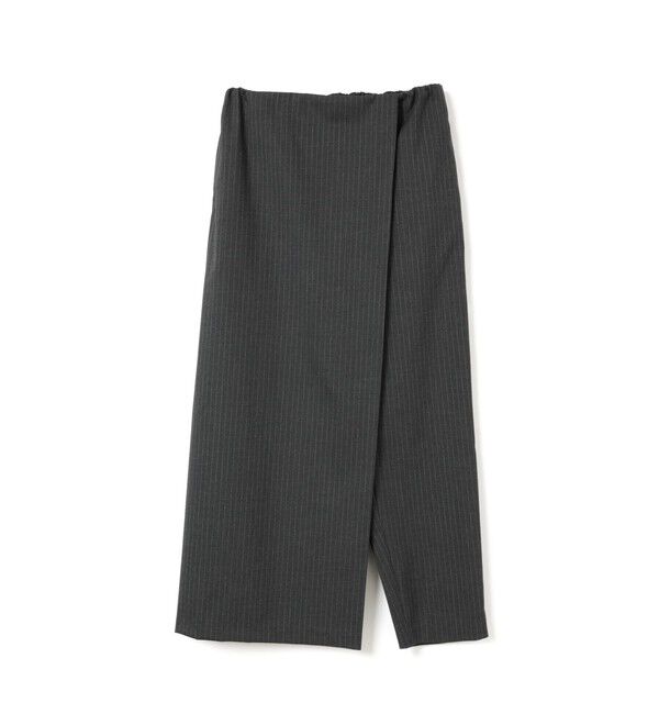 mizuiro ind「mizuiro ind ラップライクパンツ」|その他|グレーストライプA
