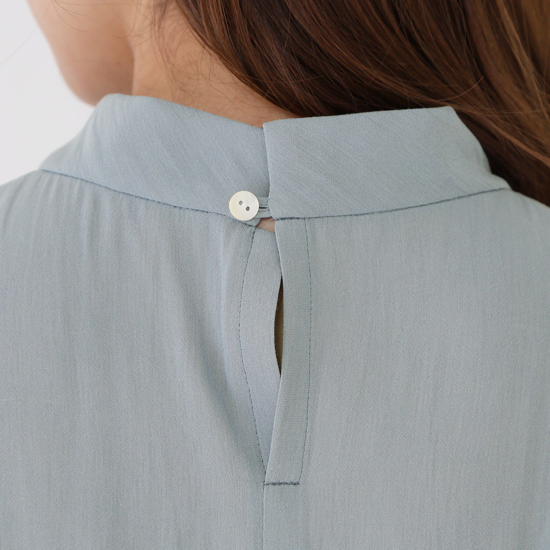 COUP DE CHANCE「【手洗い可／日本製】フロント ドレープブラウス」|シャツ・ブラウス|