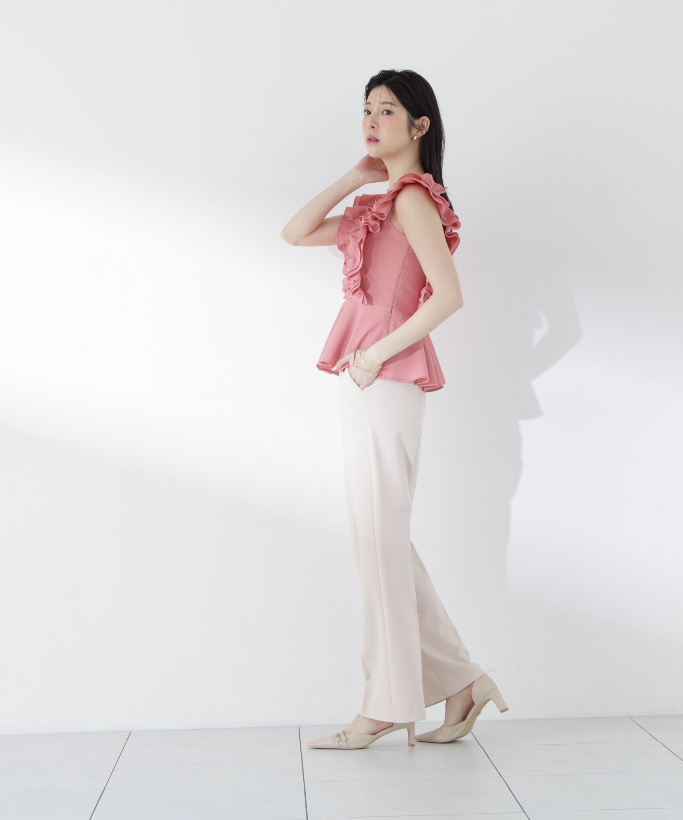 PROPORTION BODY DRESSING「〈a/mie〉セミフレアーパンツ26SS」|その他|