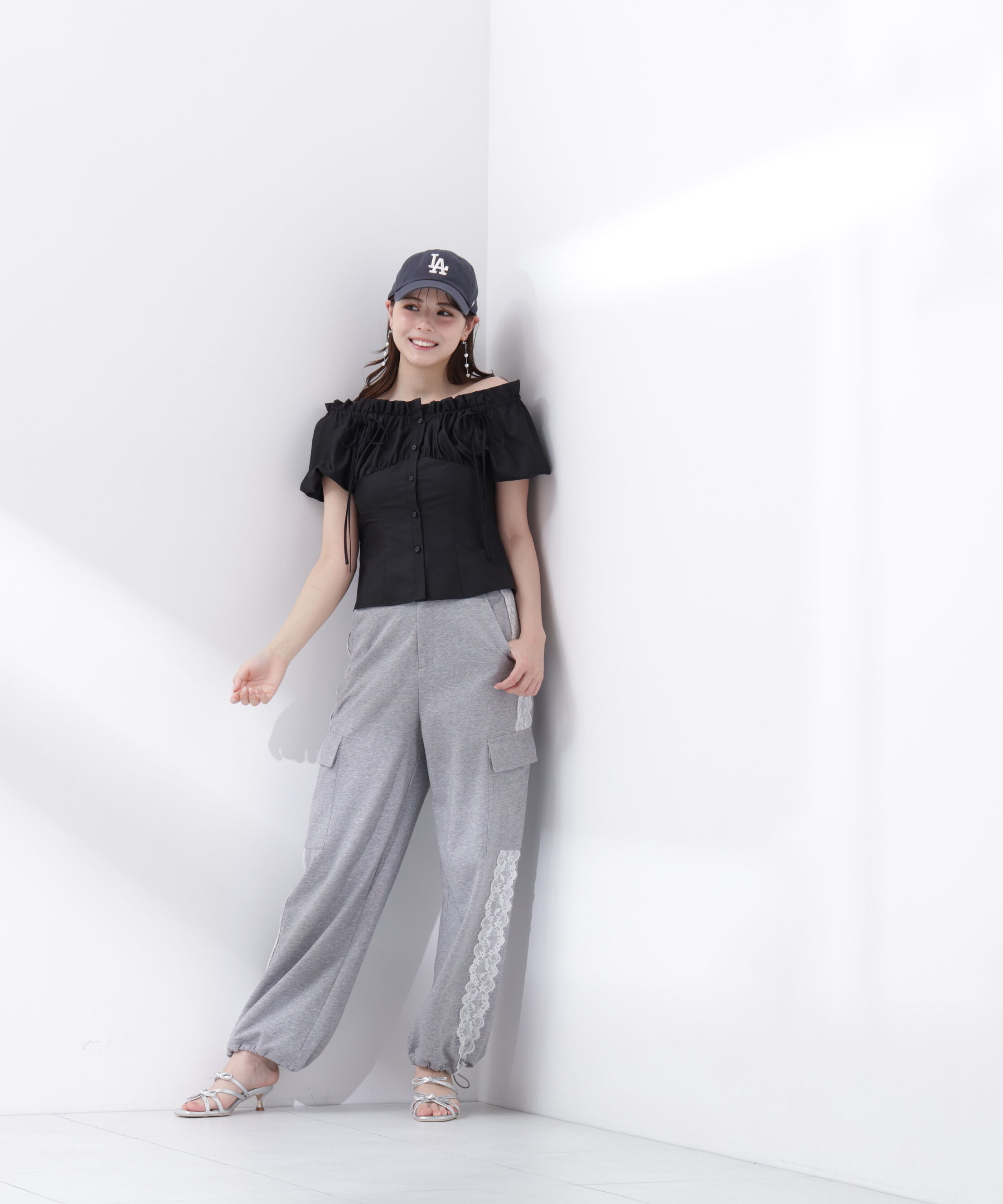PROPORTION BODY DRESSING「コラボオフショルリボンブラウス」|シャツ・ブラウス|