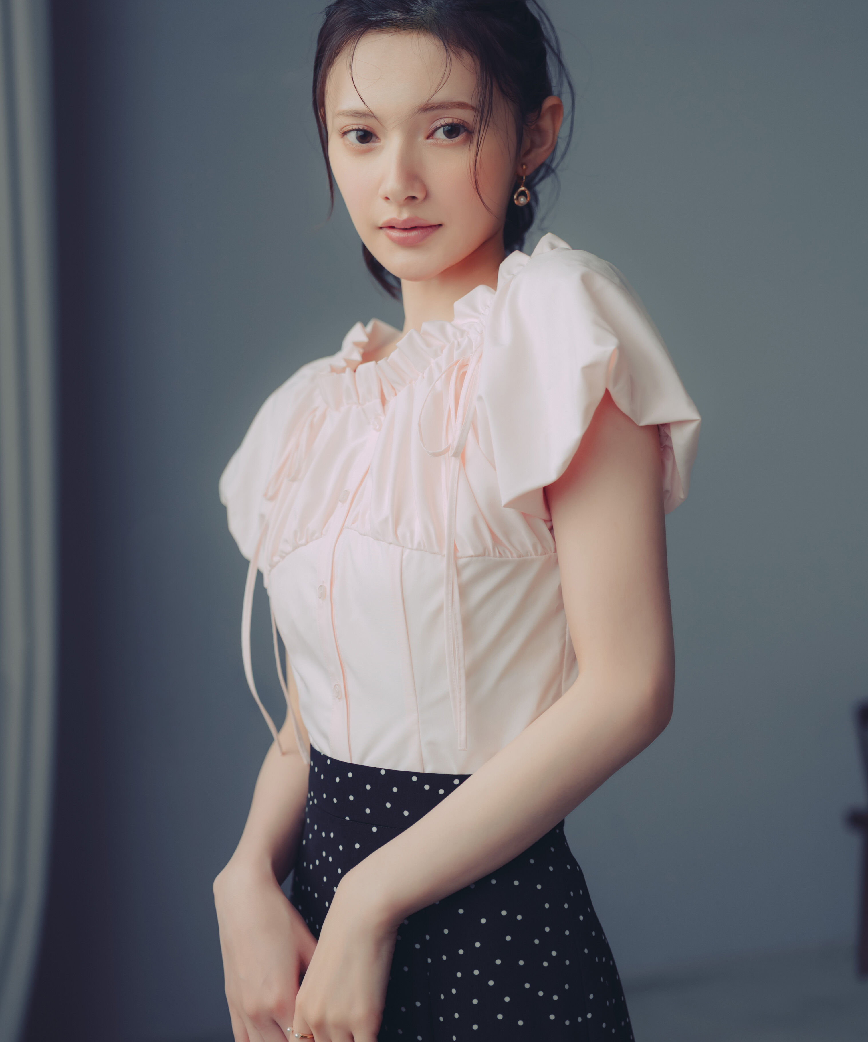 PROPORTION BODY DRESSING「コラボオフショルリボンブラウス」|シャツ・ブラウス|