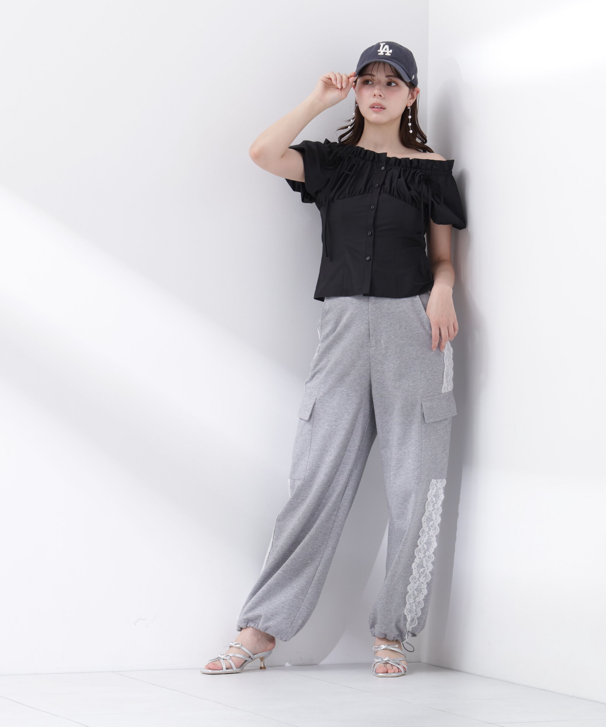 PROPORTION BODY DRESSING「裏毛カーゴパンツ」|その他|グレー