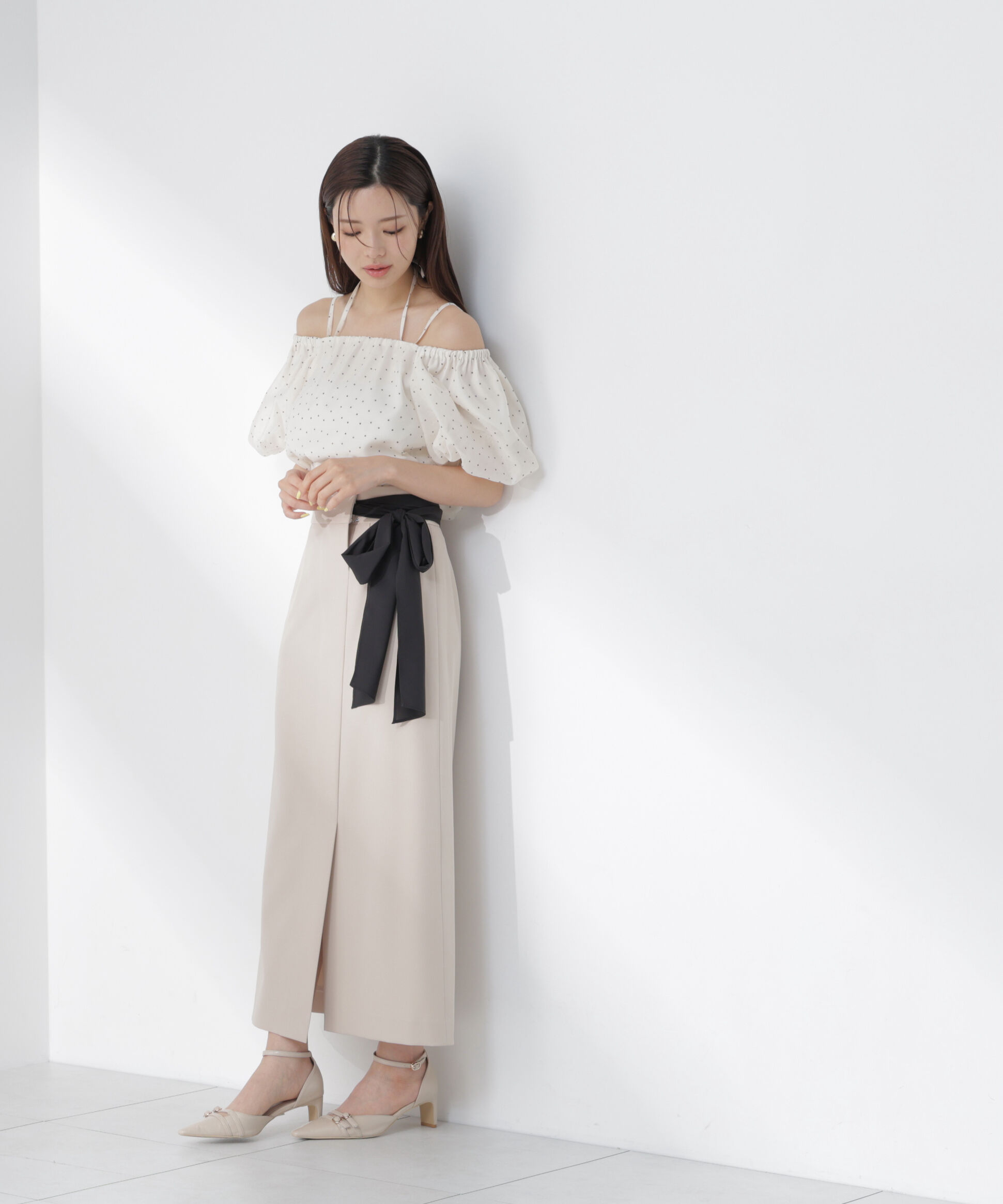PROPORTION BODY DRESSING「シアーバルーンブラウス」|シャツ・ブラウス|