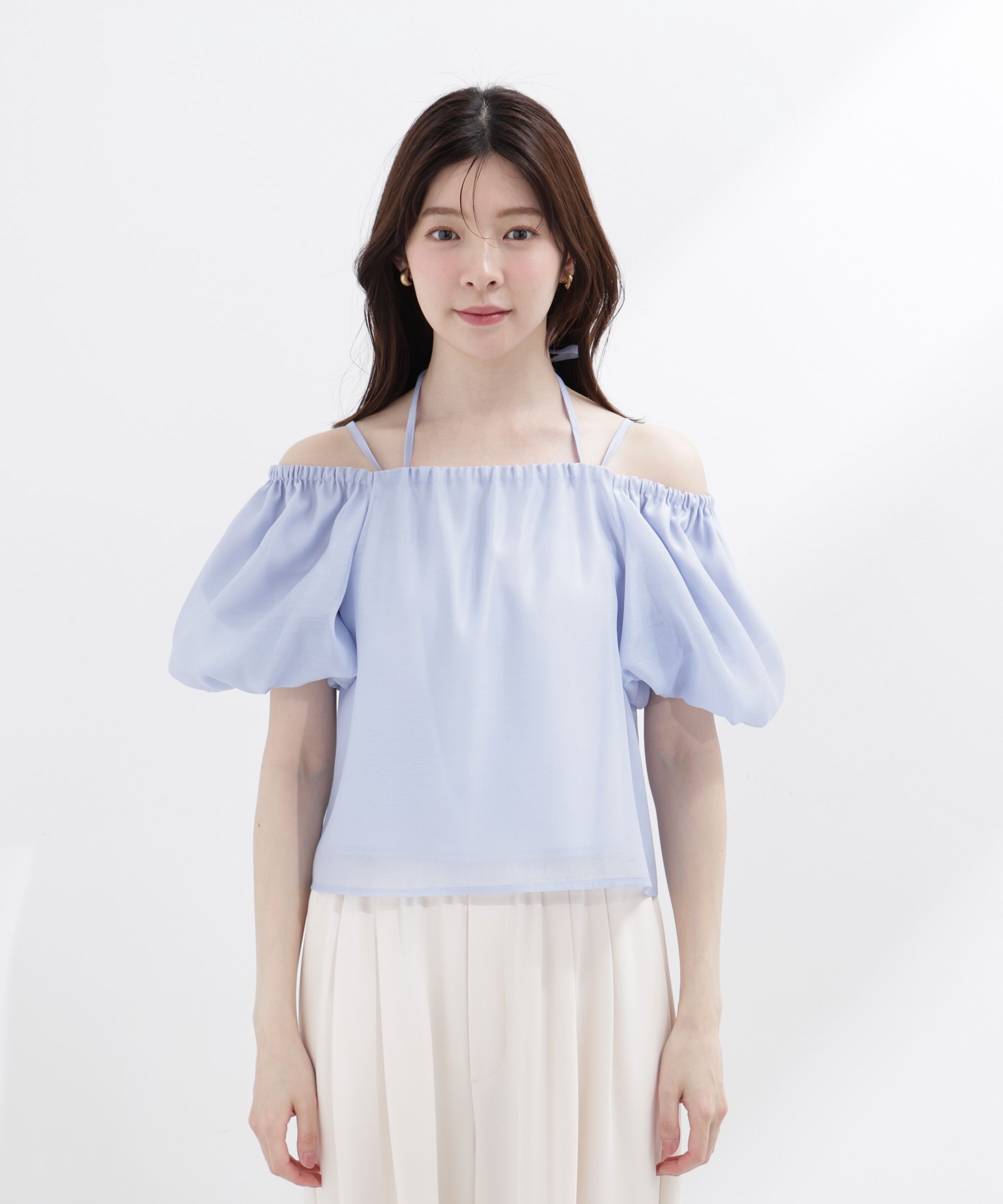 PROPORTION BODY DRESSING「シアーバルーンブラウス」|シャツ・ブラウス|