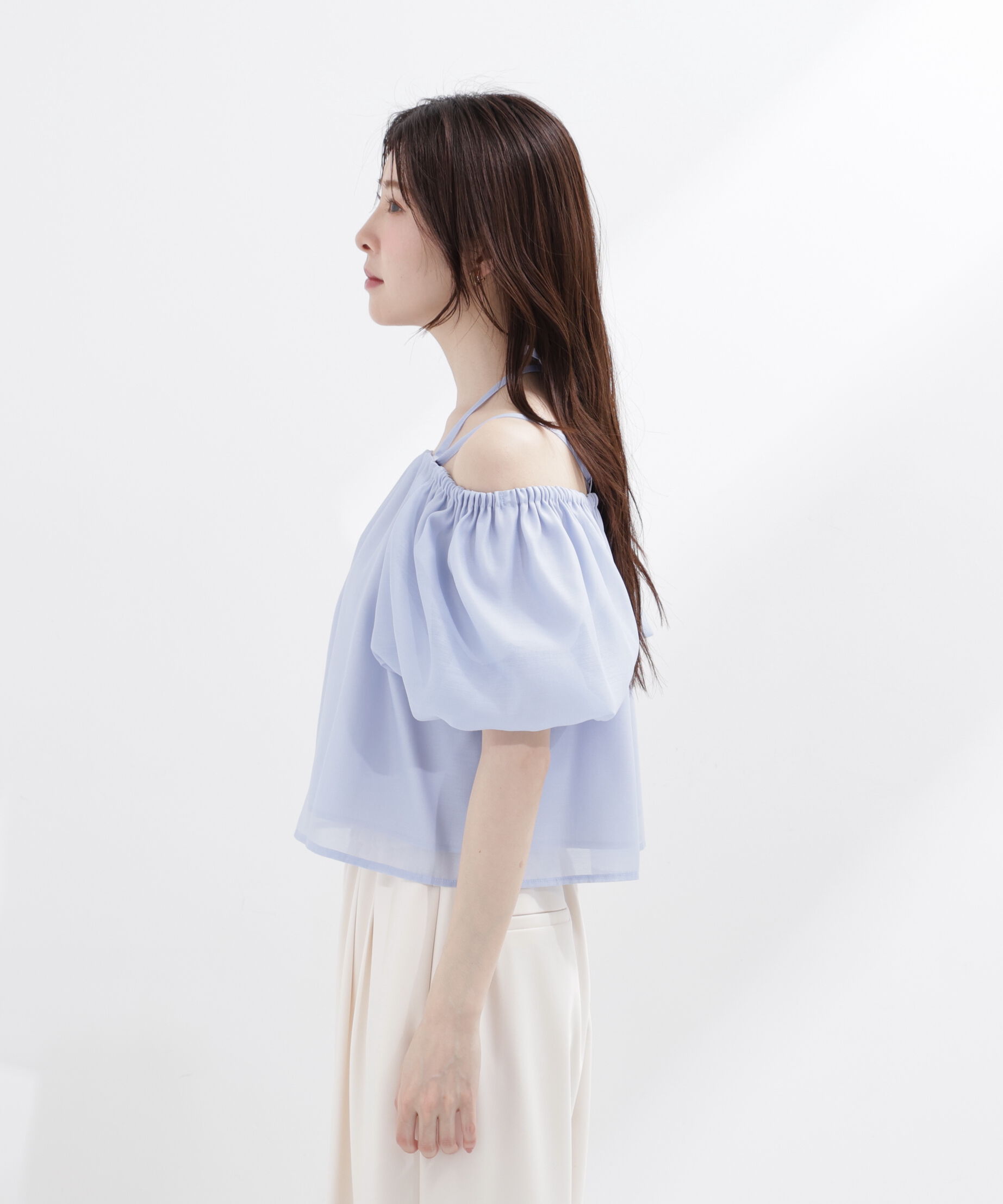 PROPORTION BODY DRESSING「シアーバルーンブラウス」|シャツ・ブラウス|