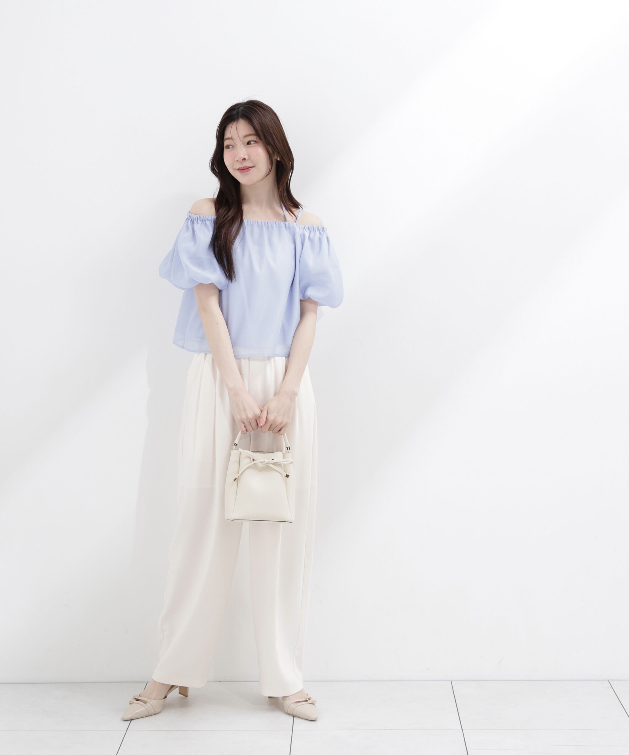 PROPORTION BODY DRESSING「シアーバルーンブラウス」|シャツ・ブラウス|