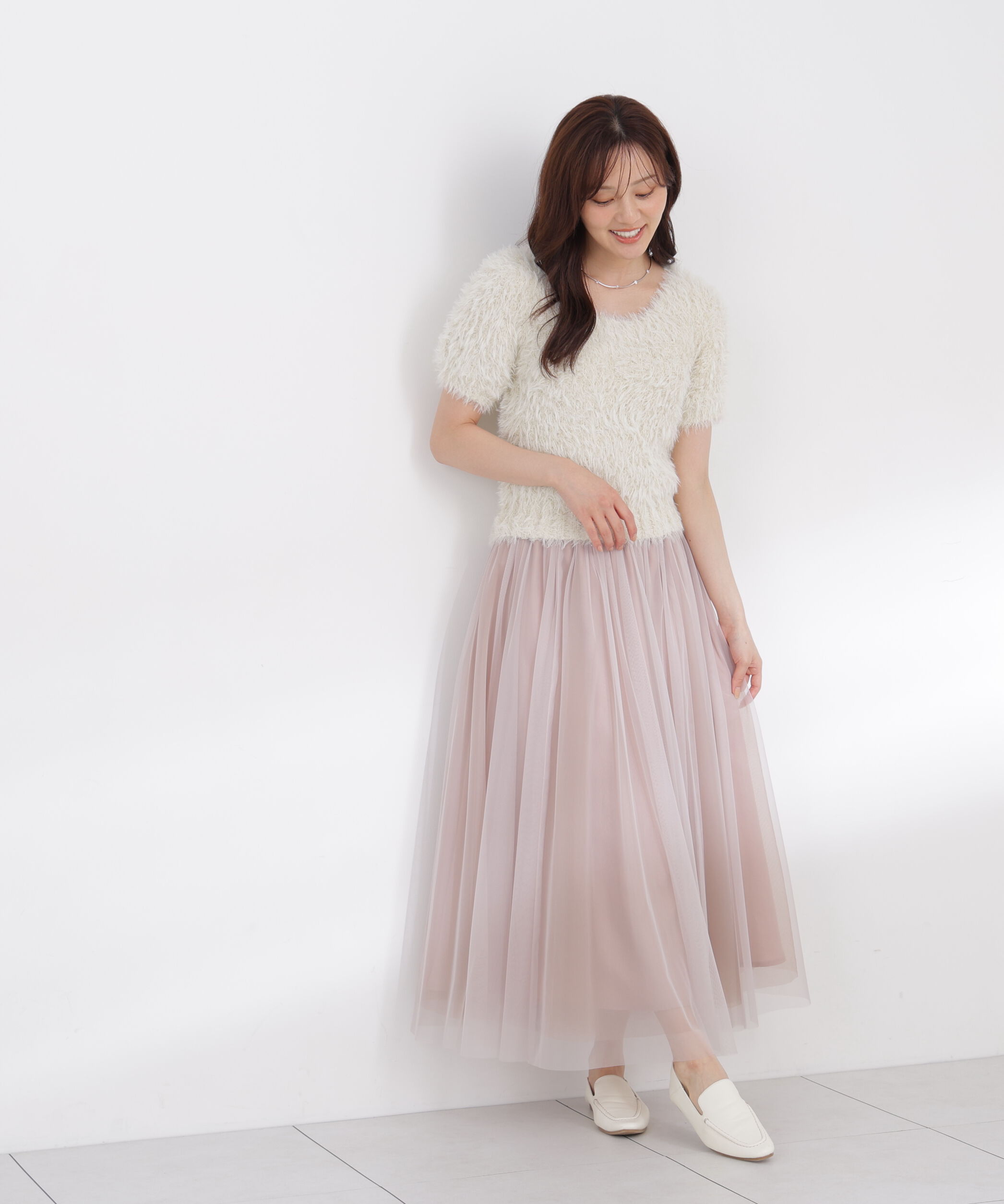 PROPORTION BODY DRESSING「ラメフェザーニット」|ニット・セーター|
