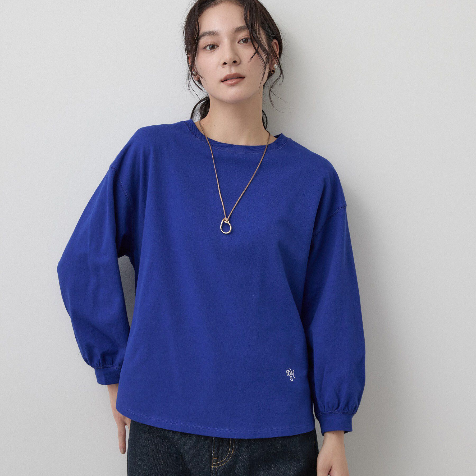 Dessin「バックヘンリーカットソー長袖」|Tシャツ・カットソー|