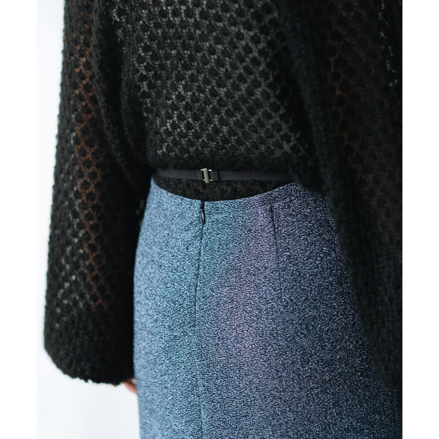 CODE A「lame skirt」|スカート|