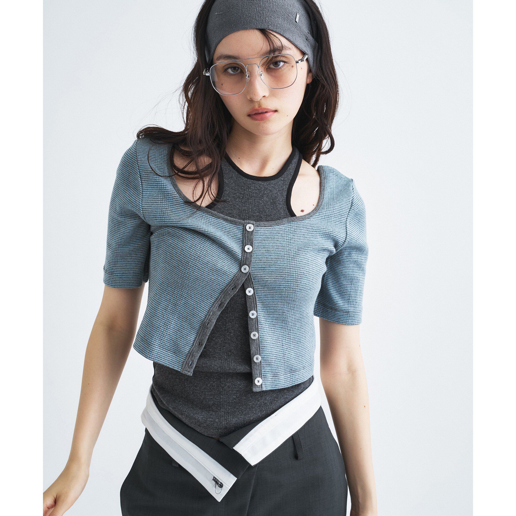 CODE A「Robert P. Miller＊CODE A｜twin layer tank set」|その他|ブルー(091)