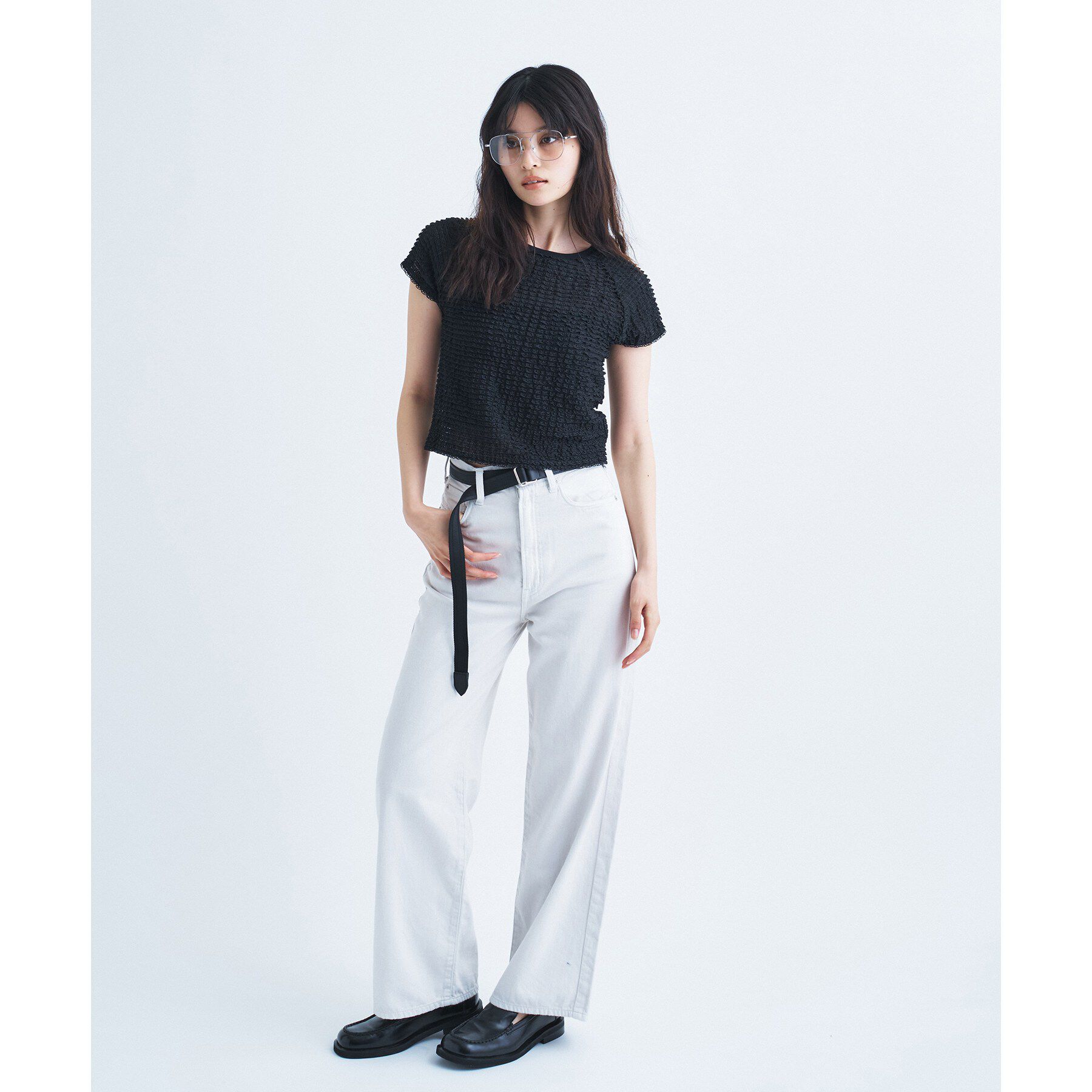 CODE A「frill mini tee」|Tシャツ・カットソー|