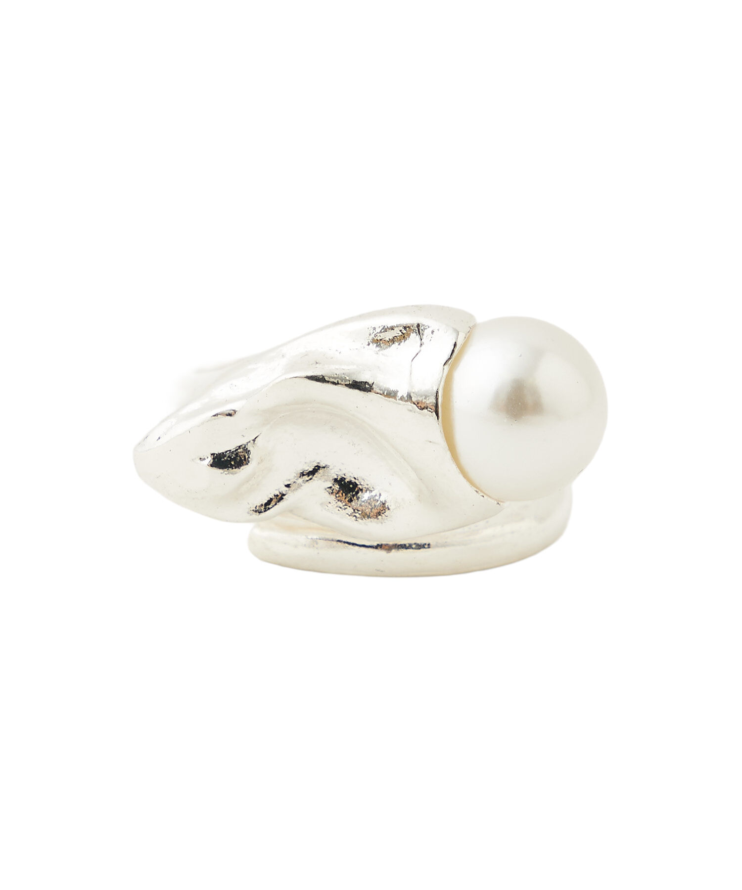 COCO DEAL「Oyster シェルパールドロップリング」|リング|シルバー