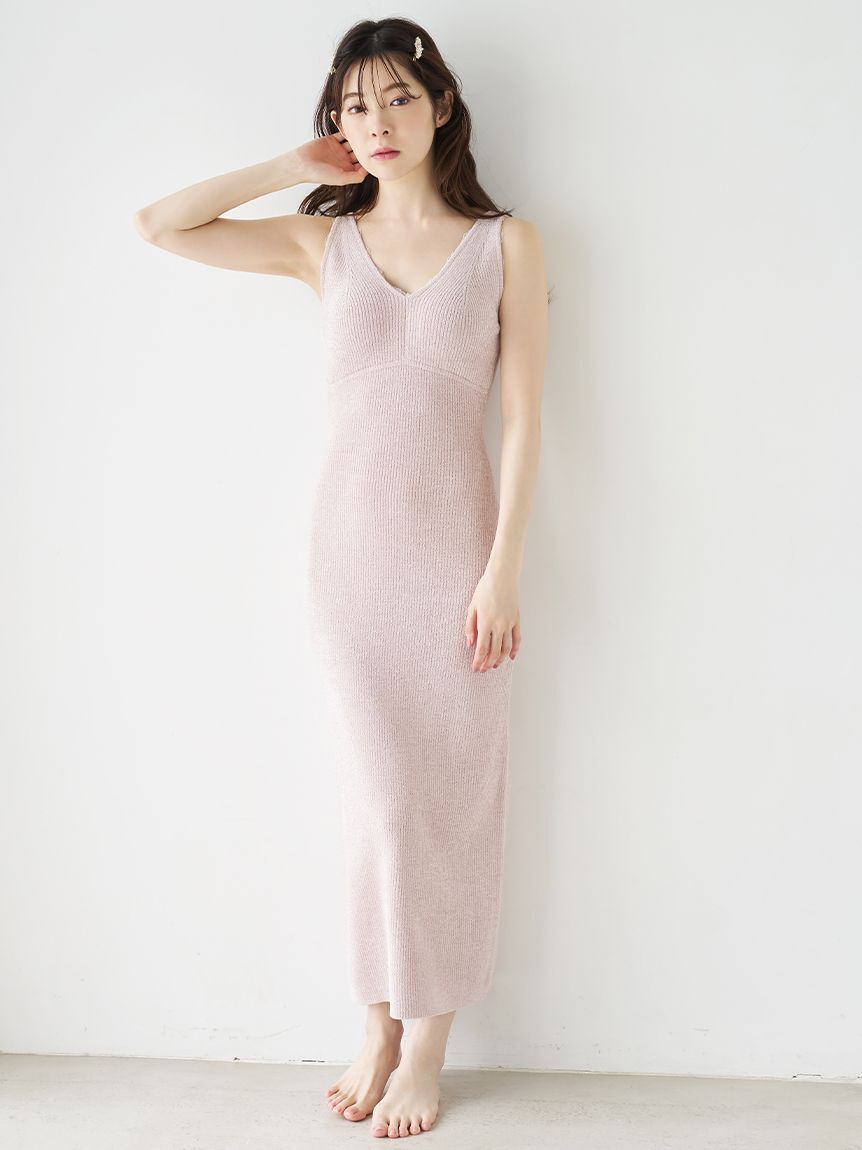 SNIDEL HOME「【イフミック(R)】カップインニットワンピース」|ルームウェア|