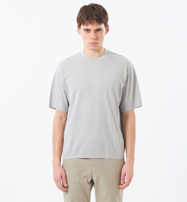 MACKINTOSH PHILOSOPHY「セーターマシンカノコ クルーネックTシャツ」|ニット・セーター|