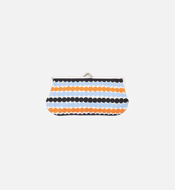 Marimekko「Mini Rasymatto Silmalasikukkaro がま口ポーチ」|ポーチ|