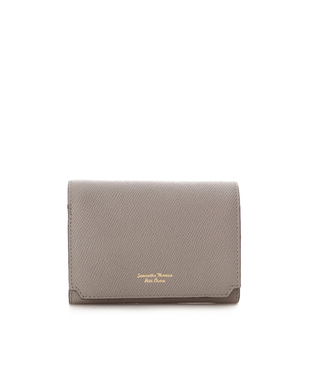 Samantha Thavasa Petit Choice「インサイドバイカラー折財布」|財布|グレージュ