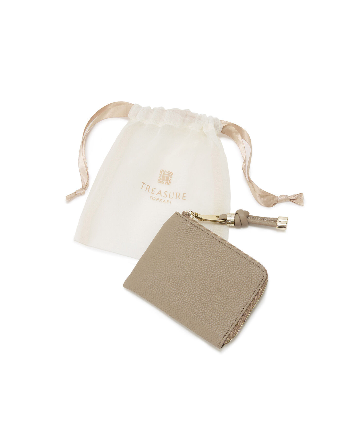 TOPKAPI TREASURE「【TREASURE TOPKAPI】シュリンクレザー Lファスナー ミニ 財布」|財布|