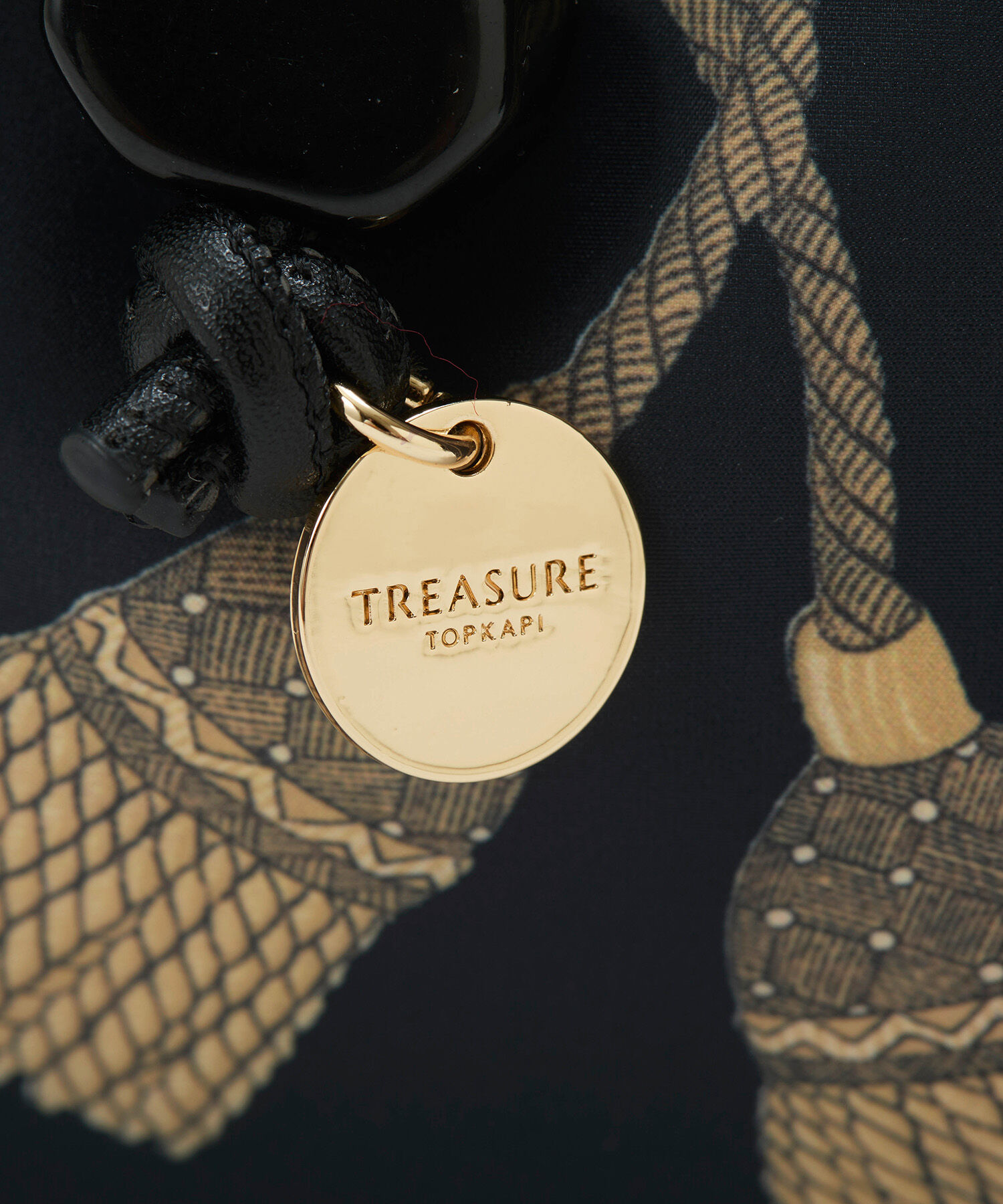 TOPKAPI TREASURE「【TREASURE TOPKAPI】【アップデート】マイルドサテン スカーフ柄 巾着 ショルダートートバッグ」|ショルダー・メッセンジャー|