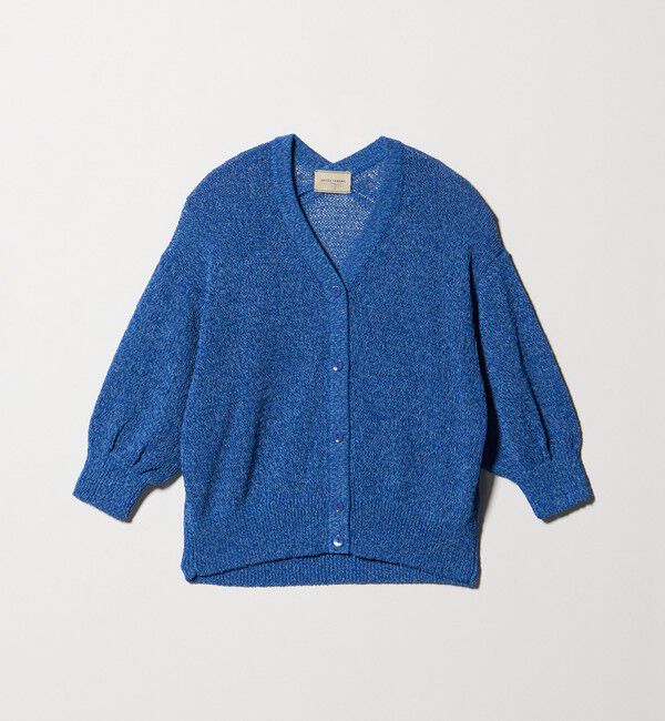UNITED ARROWS「ペーパー ハーフスリーブ カーディガン」|カーディガン|