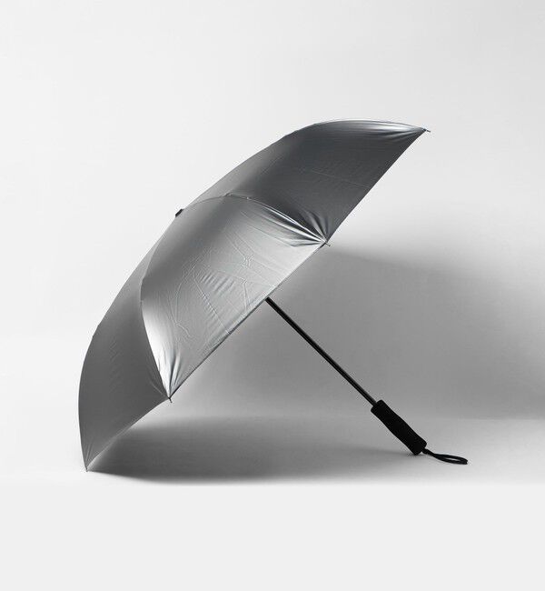 UNITED ARROWS「【別注】＜GODO DESIGN＞GYAKUSOL LONG/晴雨兼用 長傘」|傘|SILVER