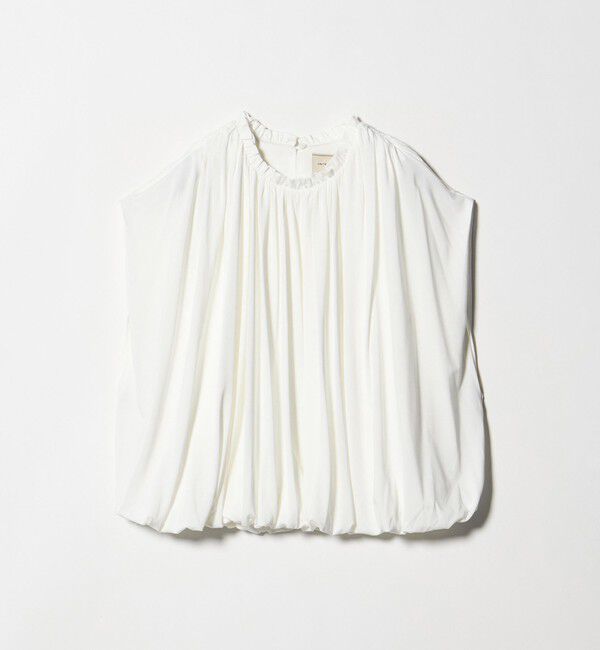 UNITED ARROWS「天竺 ギャザー バルーン カットソー」|Tシャツ・カットソー|