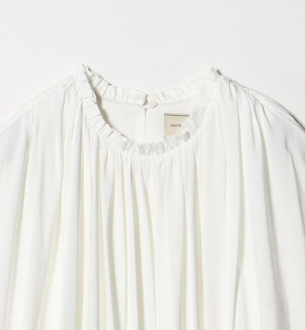 UNITED ARROWS「天竺 ギャザー バルーン カットソー」|Tシャツ・カットソー|
