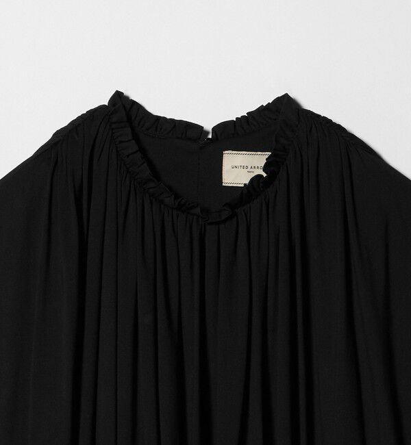 UNITED ARROWS「天竺 ギャザー バルーン カットソー」|Tシャツ・カットソー|