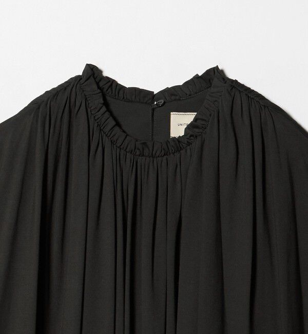 UNITED ARROWS「天竺 ギャザー バルーン カットソー」|Tシャツ・カットソー|