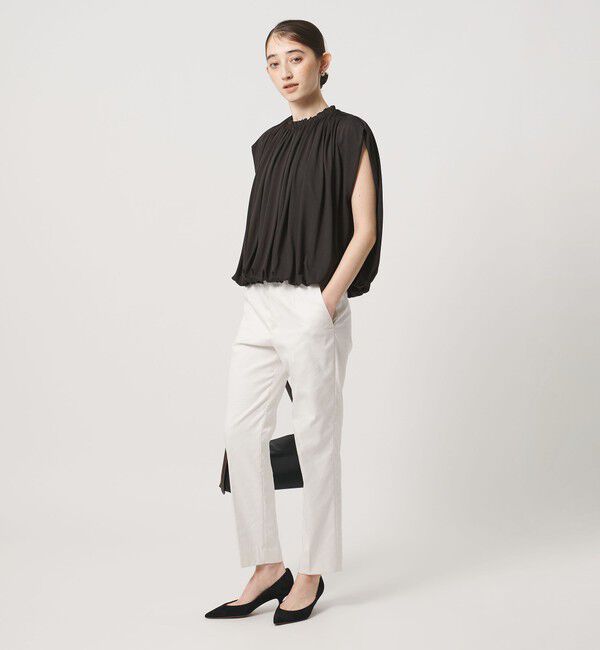 UNITED ARROWS「天竺 ギャザー バルーン カットソー」|Tシャツ・カットソー|