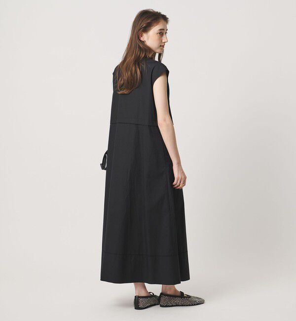 UNITED ARROWS「シルキー ピンタック ワンピース ‐ウォッシャブル‐」|ワンピース|