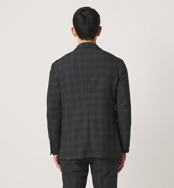 UNITED ARROWS「グレンプレイド シングル 2ボタン テーラードジャケット UA COZY ウォッシャブル 2WAYストレッチ」|テーラードジャケット|
