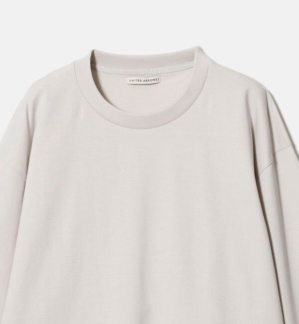 UNITED ARROWS「ポンチ ロングスリーブ Tシャツ デオドラント 抗菌防臭 接触冷感」|Tシャツ・カットソー|