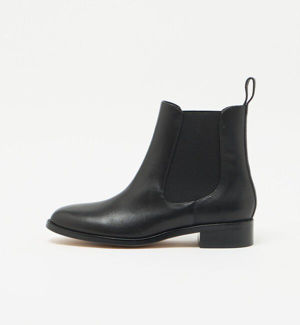 UNITED ARROWS「サイドゴア ブーツ」|ショートブーツ|BLACK