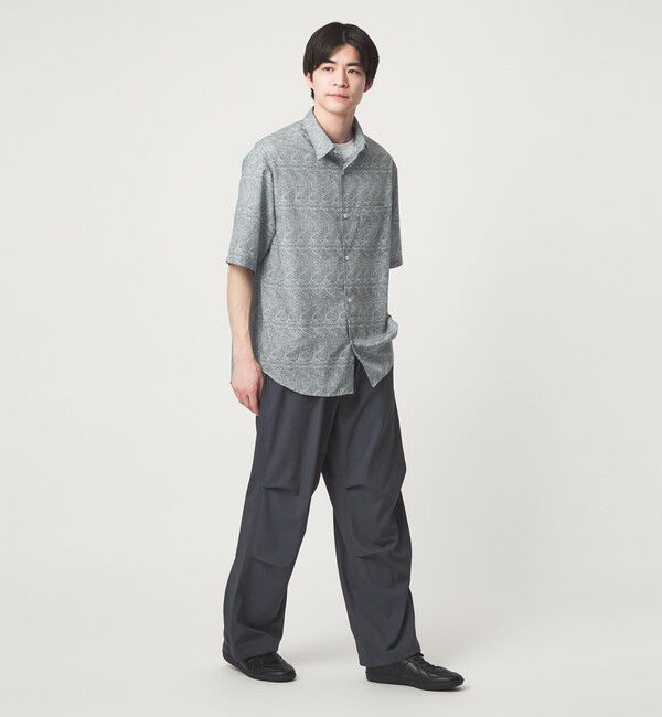 UNITED ARROWS green label relaxing「William Morris ジャストルーズ 半袖 シャツ」|シャツ・ブラウス|