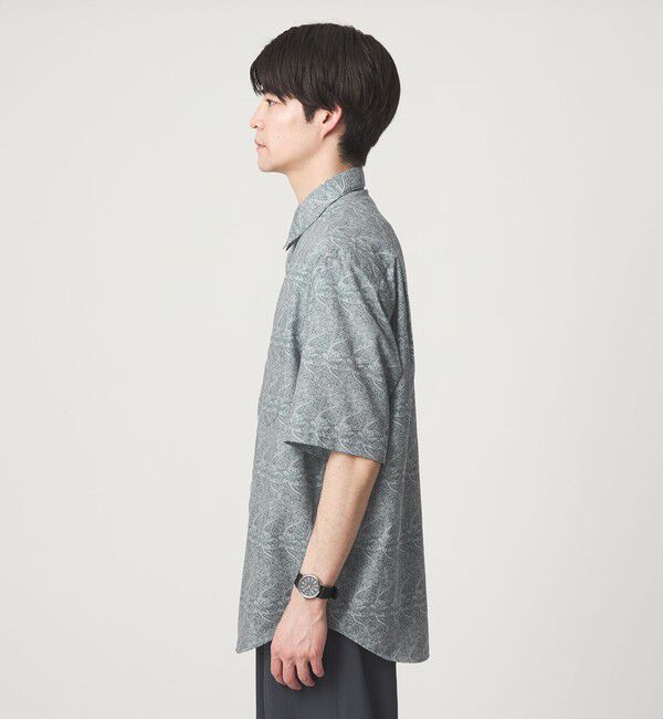 UNITED ARROWS green label relaxing「William Morris ジャストルーズ 半袖 シャツ」|シャツ・ブラウス|