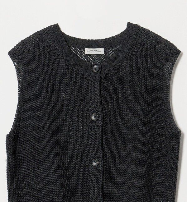 UNITED ARROWS green label relaxing「ニット ボタン ベスト」|ベスト・ジレ|